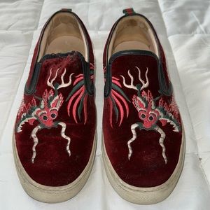 Men USED Gucci Slip on sneakers